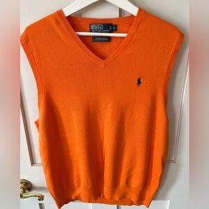 Polo by Ralph Lauren Orange Vest